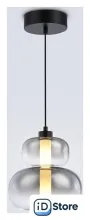 Подвесная люстра Ambrella light LH11052 BK/SM (черный/дымчатый)