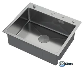 Кухонная мойка ARFEKA Eco AR 600500 POP-UP SATIN