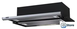 Кухонная вытяжка Krona Kamilla slim 600 black/inox (2 мотора)