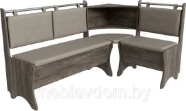 Уголок кухонный мягкий ОАЗИС-2 108х163 , Орех элия, Капучино