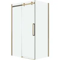 Душевой уголок Grossman Classic 140x80x195 120.K33.04.1480.32.00 (золото сатин/стекло прозрачное)