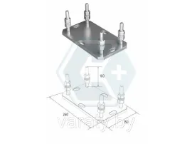Подставка регулировочная Alutech SGN.02.200 (большая)
