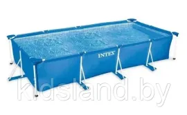 Каркасный бассейн 450x220x85см Intex Rectangular Frame, арт 28273