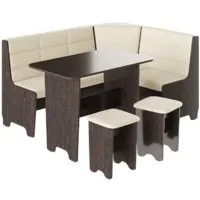 Обеденная группа Трия Техас исп. 2 (венге/кашемир кремовый)