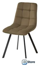 Стул M-City Ричи 688M05751 (H-71 шоколадный велюр/черный)