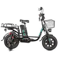 Электровелосипед Gelbert Khan Monster 2 (черный)