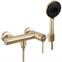 Смеситель для ванны Rea Clif gold matt B4243