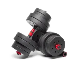 Набор гантелей AMETIST с грифом (30кг)