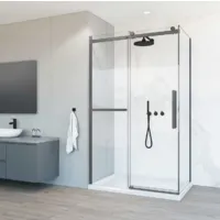 Душевой уголок Vincea Como Soft VSR-1CS1013CLGM