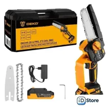 Аккумуляторная пила Deko DKCHS 20-6 Pro 083-2012 (с 2-мя АКБ, кейс)
