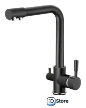 Смеситель Ledeme H55 L4055B-3 (черный матовый)