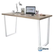 Стол Домус СП013W-K017 12.013.401.06 (белый/вяз светлый)