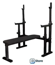 Силовая скамья Central Sport с подстраховкой Модель E (черный)