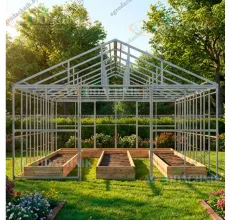  СпецПрофРесурс Каркас для теплицы 5.5х10м СПР Агроном