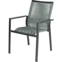 Стул с подлокотниками Bergenson Bjorn Paulsen BB0000467 (серо-зеленый)