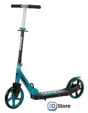 Двухколесный подростковый самокат Novatrack Polis 200P.POLIS.GN22 (синий/зеленый)