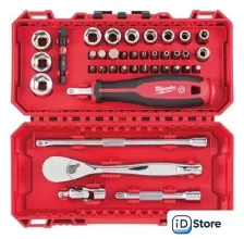 Набор отвертка с битами и головками Milwaukee 4932498381 (38 предметов)