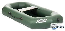 Гребная лодка Тонар Бриз 190 (с гребками, зеленый)