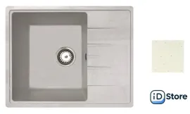 Кухонная мойка БелЭворс Mila (белый)