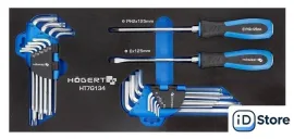 Набор ключей Hoegert Technik HT7G134 (20 предметов)
