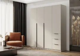 Шкаф Вентуро ШК-003 (4-ств.) с ящиками Кашемир 1,8м.