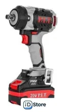 Гайковерт P.I.T. PIW20H-600A/2 (с 2-мя АКБ, кейс)