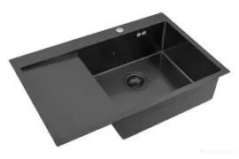Кухонная мойка ARFEKA ECO AR 780500 R BLACK PVD NANO