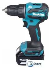 Дрель-шуруповерт Makita DDF490SF1J (с 1-им АКБ, кейс)