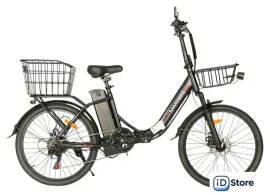 Электровелосипед SameBike City Master MY-E04 (черный, разобранный, в коробке)