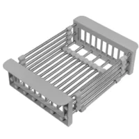 Кухонная мойка ARFEKA ECO AR мойка 700500, коландер, дозатор SATIN DECOR MILLET GRAINS