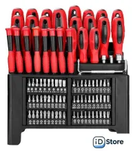 Набор отвертка с битами Deko SS100 (100 предметов)