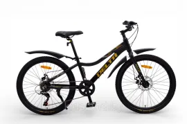 Велосипед DELTA FLEX PRO 24 ( р 12, черно-золотой)
