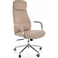 Офисное кресло Signal Q-05 (бежевый/хром)