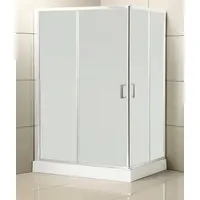 Душевой уголок BelBagno UNO-195-AH-2-120/90-P-Cr (текстурное стекло)