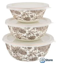 Набор салатников Agness Royal Garden 950-097