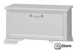 Тумба Bravo Мебель Грация 1 дв (белый-белый)
