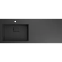 Умывальник Roxen Faber 110L 30010110L-B (черный)