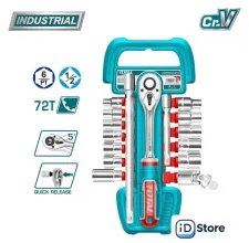 Универсальный набор инструментов Total THT121171 (17 предметов)