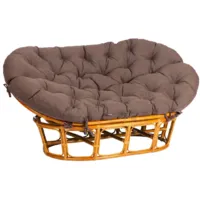 Диван садовый TetChair Mamasan 23/02 W с подушкой (орех/коричневый)