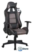 Игровое (геймерское) кресло Brabix GT Racer GM-100 (черный/коричневый)