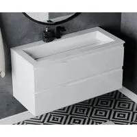 Мебель для ванных комнат Vela Тумба под умывальник Vela Вектор 100П под Galaxy TU62975