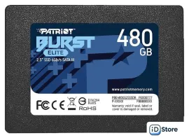 SSD Patriot Burst Elite 480GB PBE480GS25SSDR