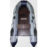 Надувная лодка Муссон 3200 СК Best (серый/синий)