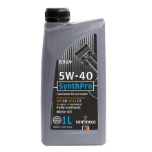 Масло моторное Senfineco SynthPro 5W-40 API SN ACEA C3, бут.1 л.