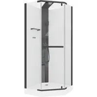 Душевая кабина Cerutti Spa CHIKA901B (черный)