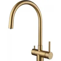 Смеситель Paulmark Heller He213218-BG (брашированное золото)