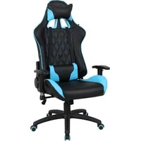Игровое (геймерское) кресло Brabix GT Master GM-110 (черный/голубой)