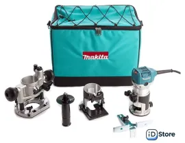 Кромочно-петельный фрезер Makita RT0702CX2 (с сумкой)