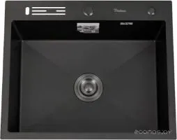 Кухонная мойка Diadonna DS5060BL (с сифоном)