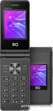 Кнопочный телефон BQ BQ-2412 Shell Duo (черный)